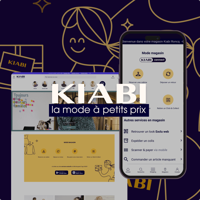 Projet B2B Kiabi — référence client agence Zento
