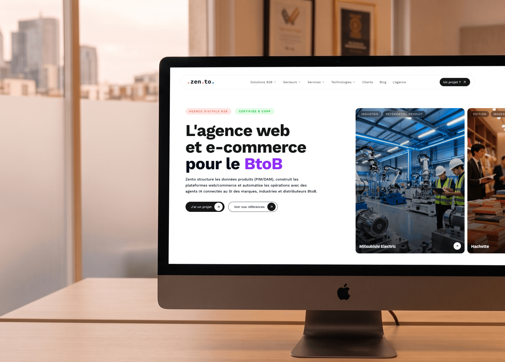 On a créé notre site web avec Lovable