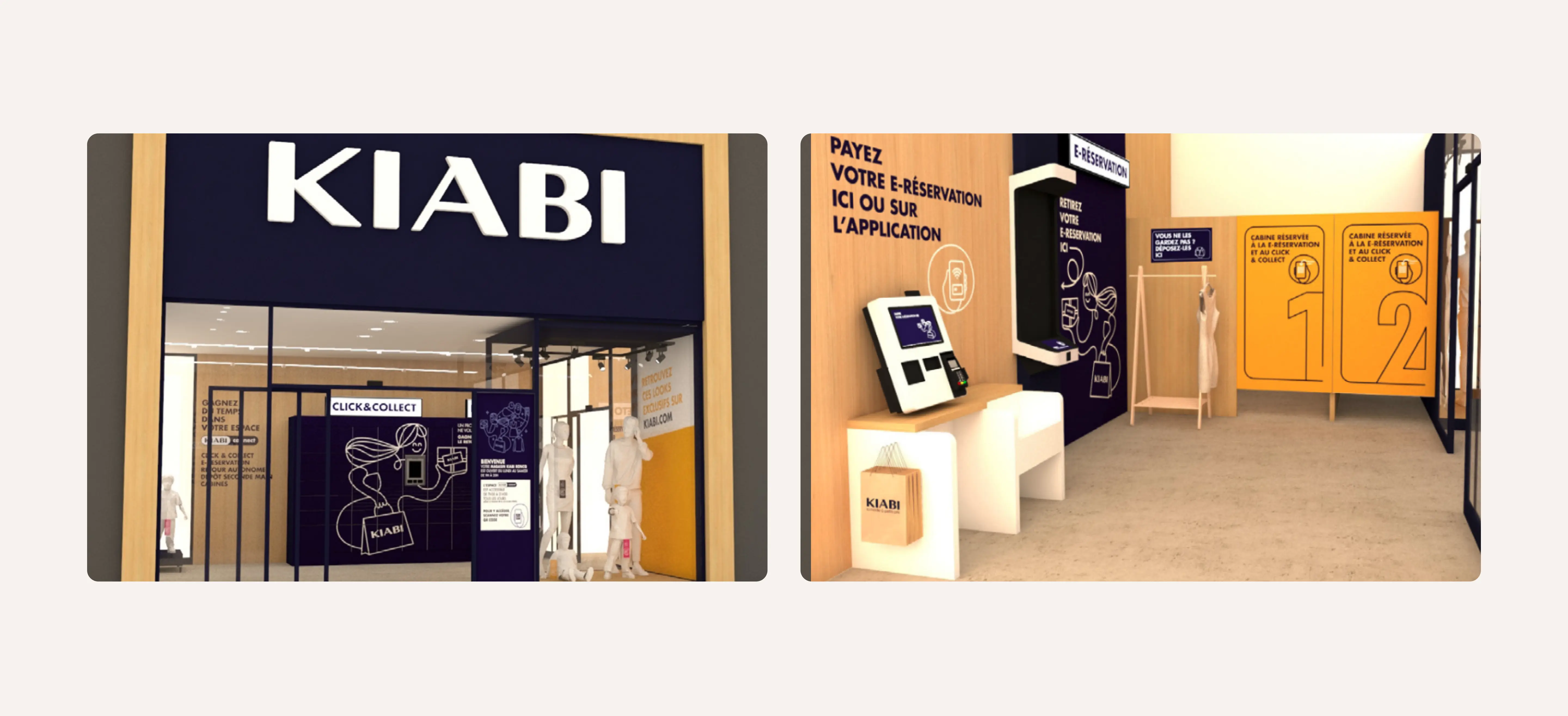 Parti-pris graphiques Kiabi Express 2